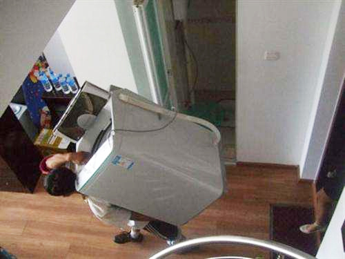 冰箱搬运-搬家场景